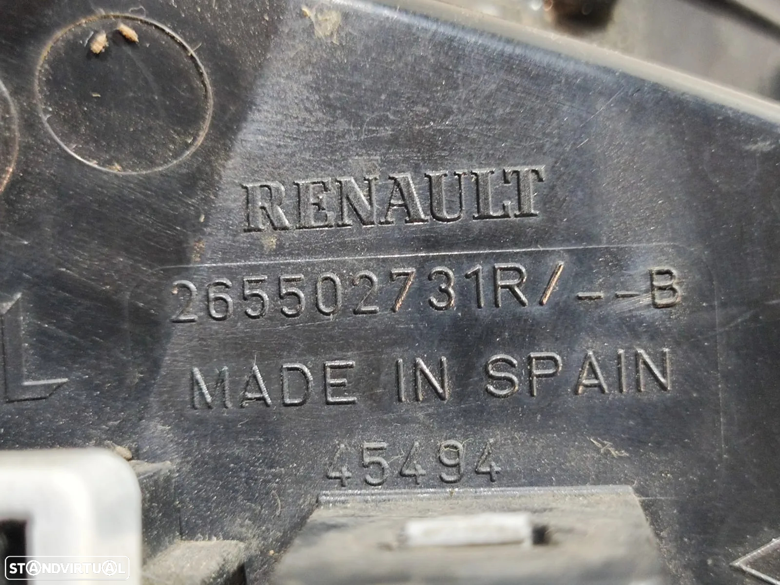 Farolim Farolins Traseiro Trás Esquerdo Direito Renault Captur 1 Mk1 - 8