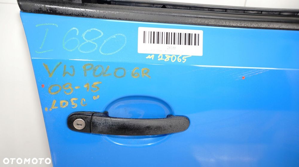 DRZWI PRAWY PRZÓD VW POLO 6R 09-15R LD5C - 6