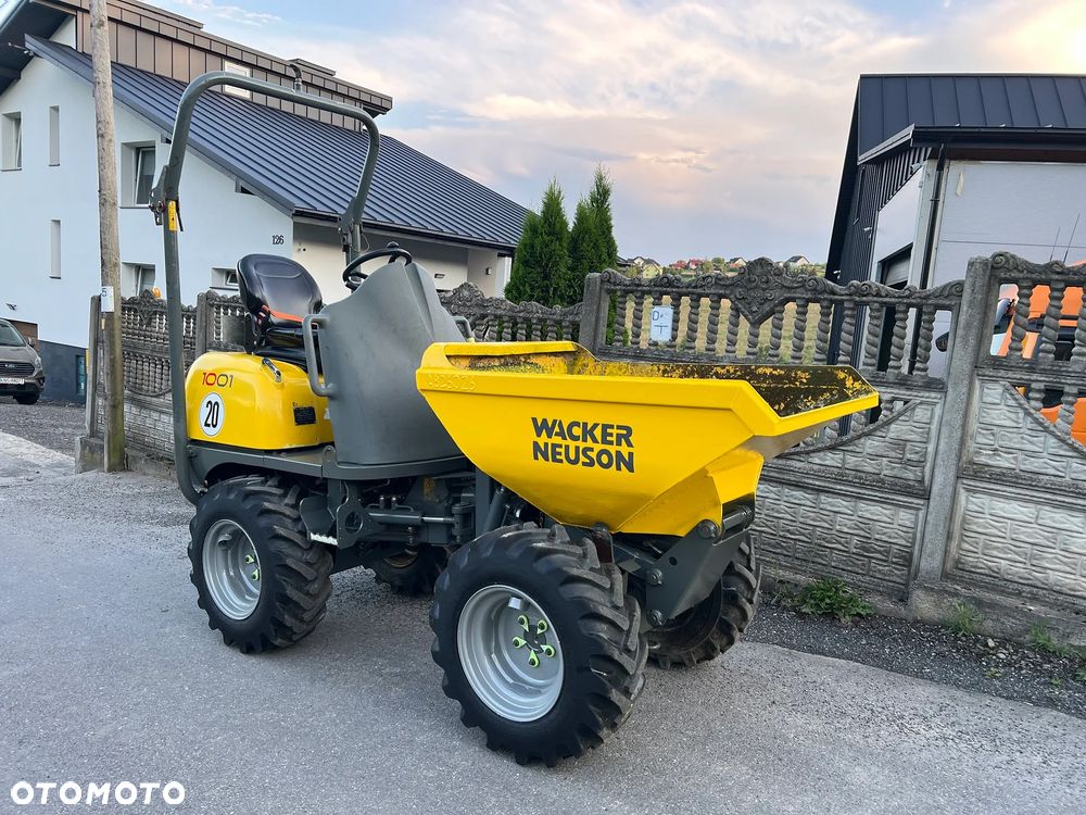 Wacker Neuson 1001 | Wozidło Budowlane | Wacker Neuson 1001 | 1 Tona | Wysoki Wysyp | 4x4 | Stan IDEALNY | Tylko 1200 MTG | - 2