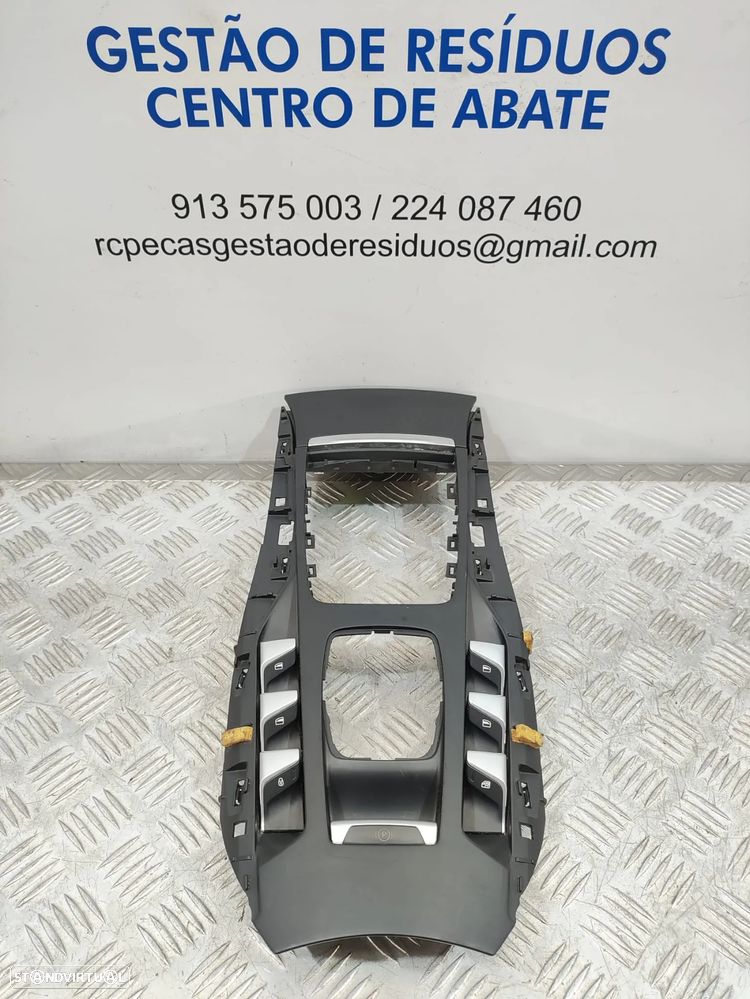 Consola Central Original Citroen DS5 Com Comutador Abertura De Vidros Travão Elétrico Cinzeiro - 12