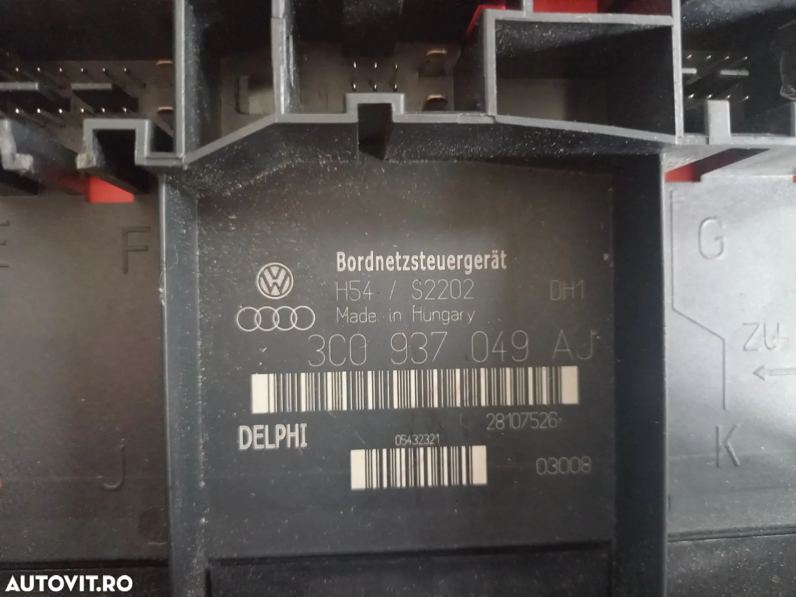 Calculator Modul Confort Vw Seat Skoda Dupa 2005 Cod 3C0937049AJ - 7