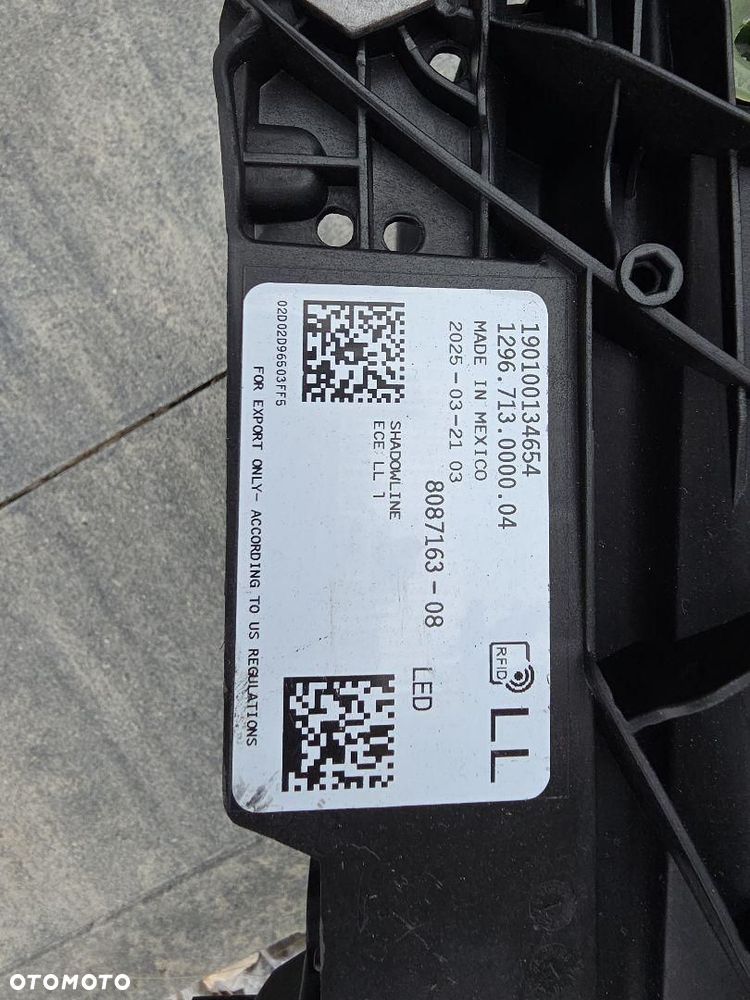 BMW X3 G45 Lampy przód Full Led Adaptive Shadow Line 8087163-08 8087164-07 - 14