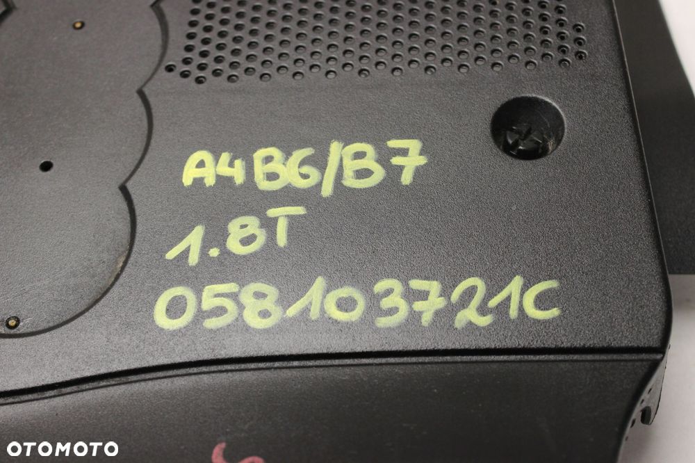 OSŁONA POKRYWA SILNIKA AUDI A4 B6 B7 1.8 T TURBO - 4