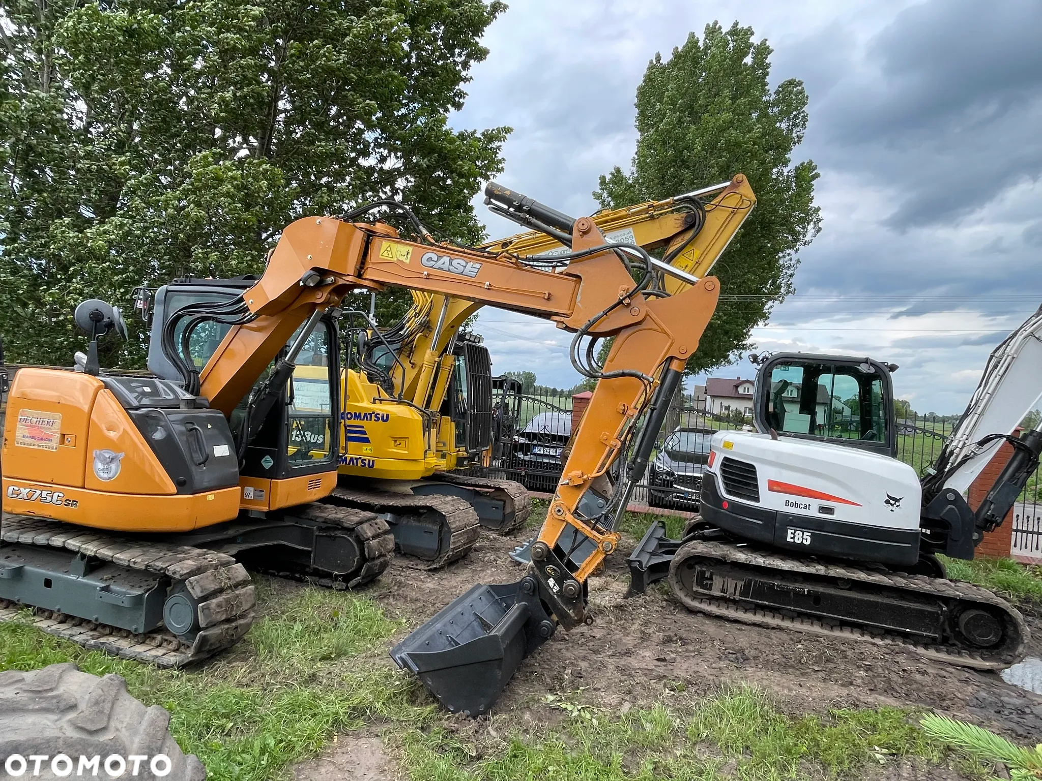 Case Koparka Gąsiennicowa Case CX 75C SR Rok 2015 Oryginał 6300 MTG Bardzo ładna Oryginał stan ŁYŻKI - 22