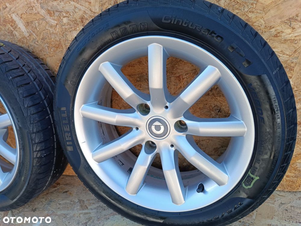 SMART FELGI ALUM CONTINENTALT SMART PIRELLI 225/40R16  5,5Jx15H2 ET1 6- 8mm 4SZT - 3