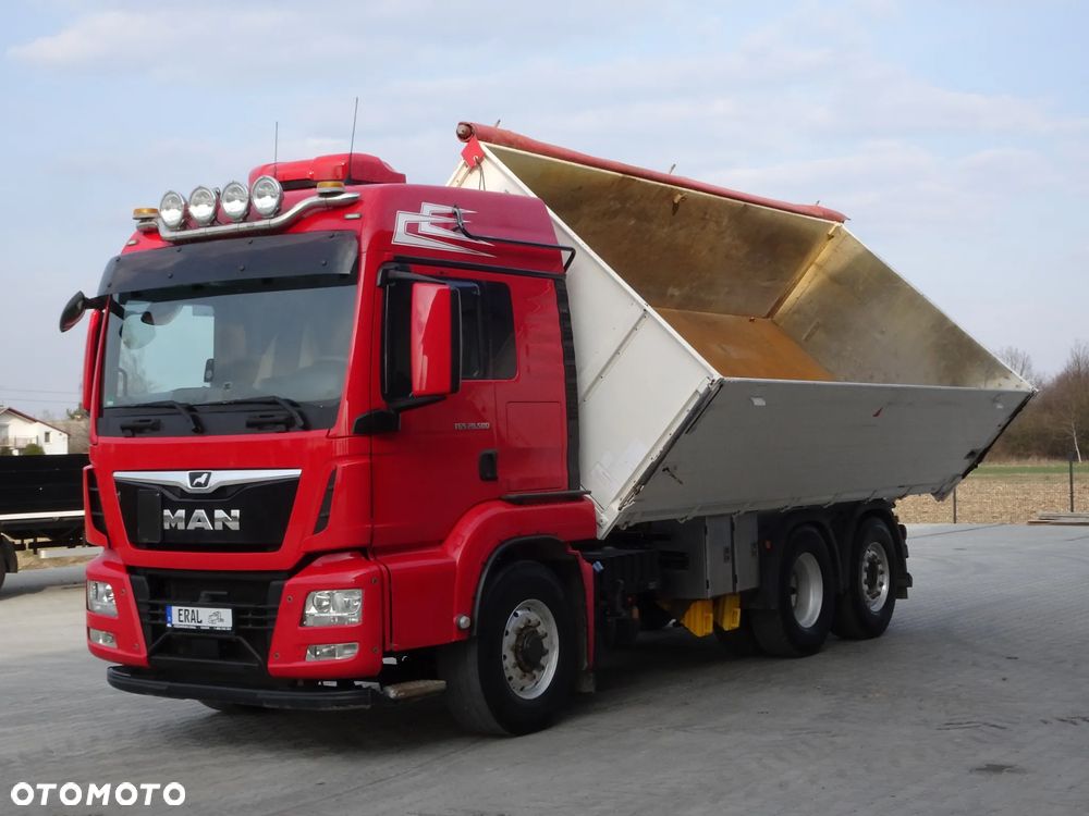 MAN TGS 28.500 Kempf 3-stronny do Zboża Idealny Stan Hydrodrive 6x4 Oś Skrętna - 9