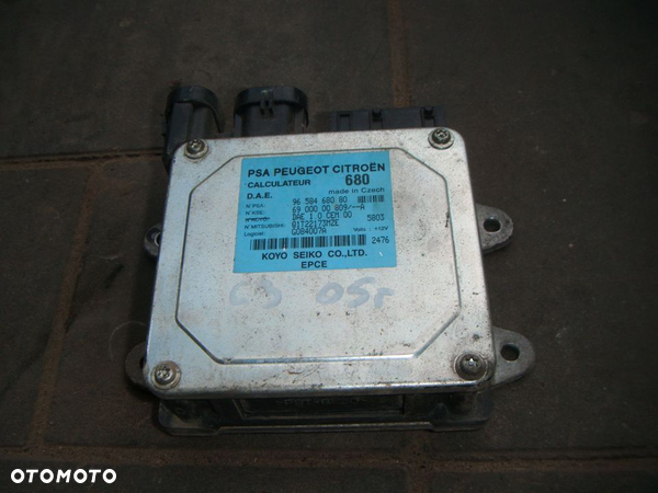 citroen c3 1.4 hdi 05r sterownik wspomagania 9658468080