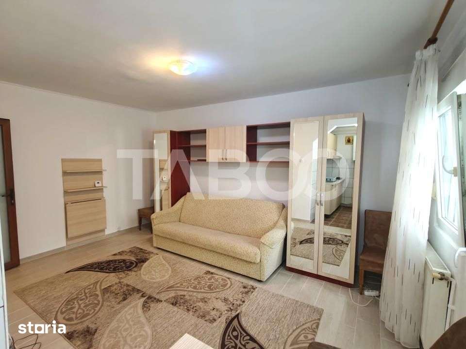 Garsoniera cu balcon la etajul 1 - mobilata si ultilata - OMV Milea — fotografia 1