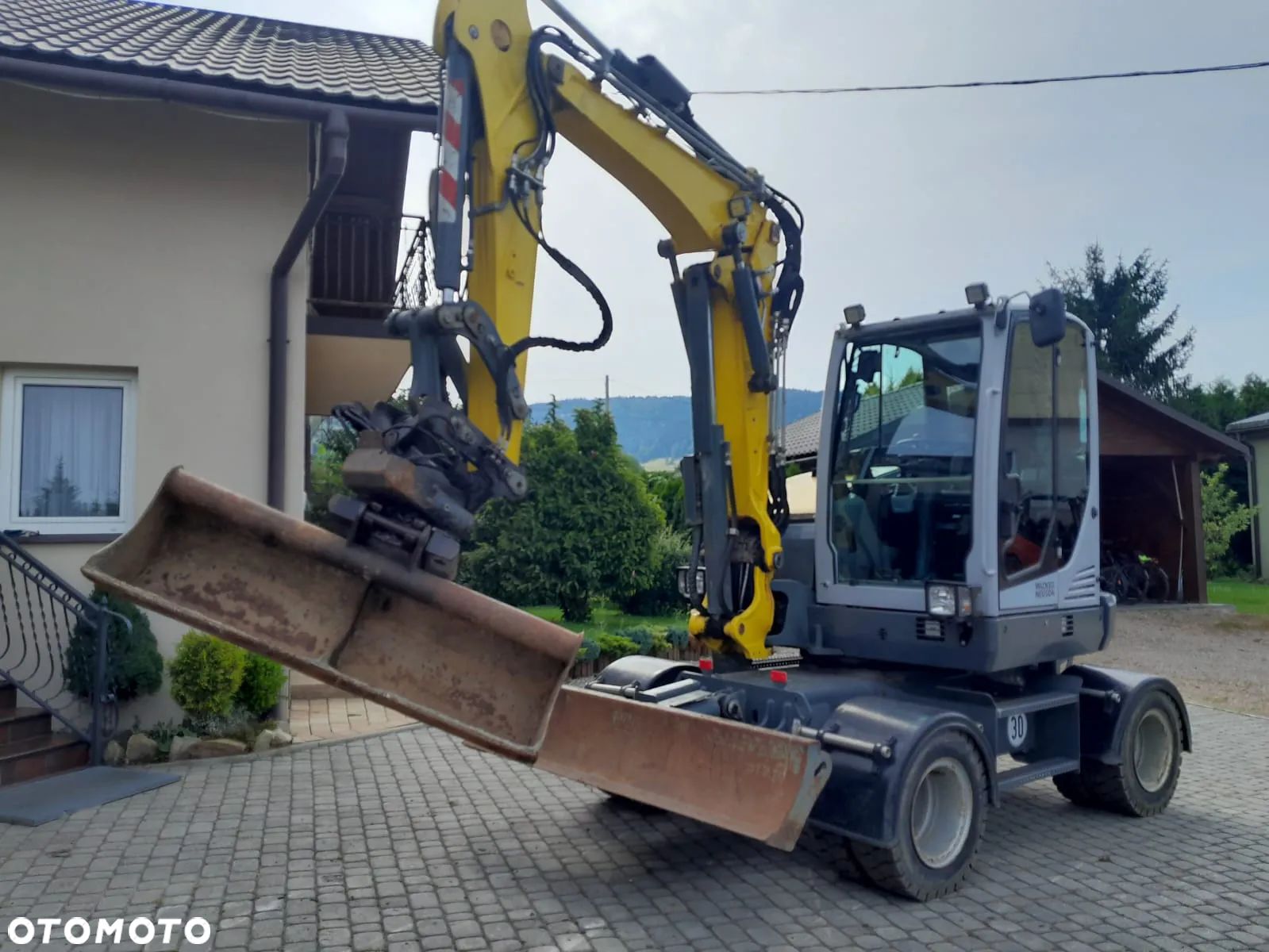 Wacker Neuson EW65 2018r 3062mtg. głowica obrotowa ze szczypcami, KLIMA - 1