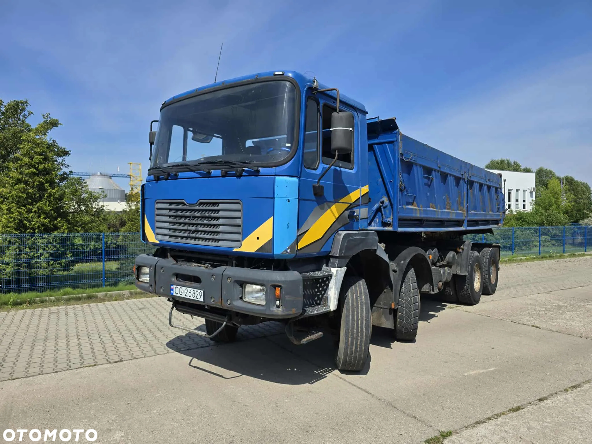 MAN Man F2000 41.414 WYWROTKA 8X6 faktura brutto - 5
