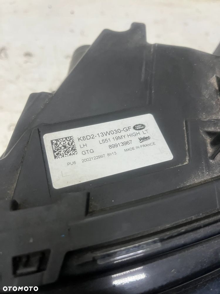 RANGE ROVER EVOQUE II L551 LAMPA REFLEKTOR PRZEDNI - 8