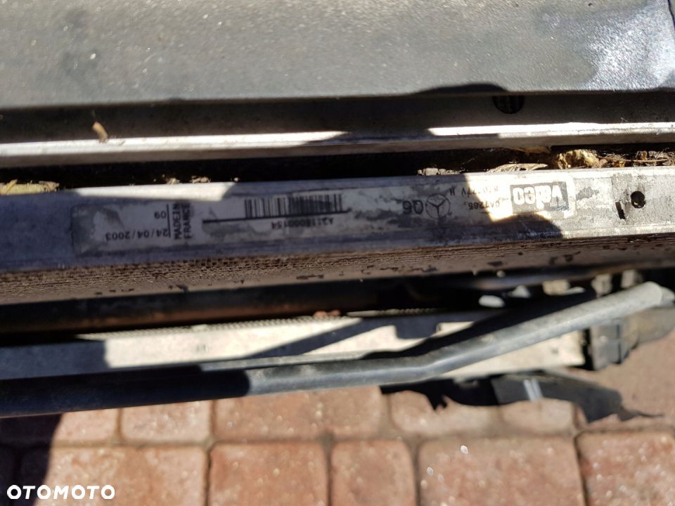 Mercedes W211 2.2 Pas Przedni Komplet Chłodnic - 11