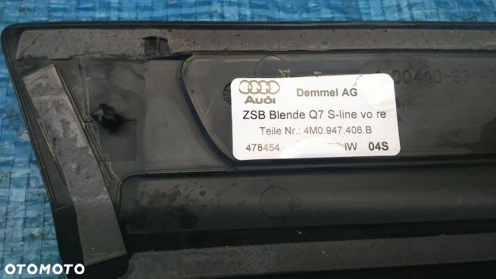 Audi Q7 4M Listwa Progowa Nakładka Na Próg Przód Tył Prawa Lewa - 5