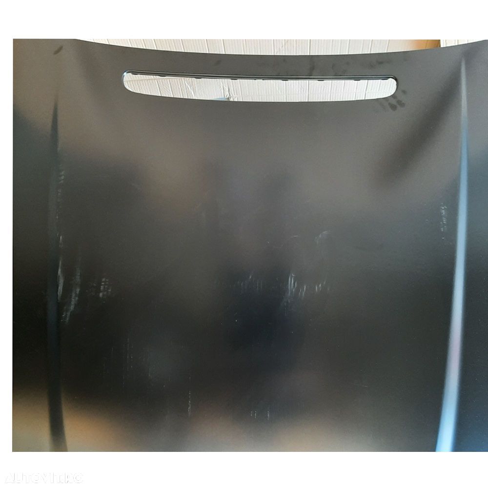 Capota motor Bmw Seria 3 (E46) Sedan Combi 06.1998-09.2001 Fata 41618238461 200803-J, metal galvanizat Zgariat/Colturi Indoite - 1