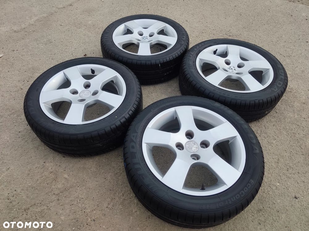 4x108 Felgi Aluminiowe Alufelgi Oryginalne 16 Koła Letnie Lato CITROEN BERLINGO C2 C3 C4 PEUGEOT PARTNER 1007 207 307 SW 208 6,5mm Legnica ALU-RAD 195/55 - 24