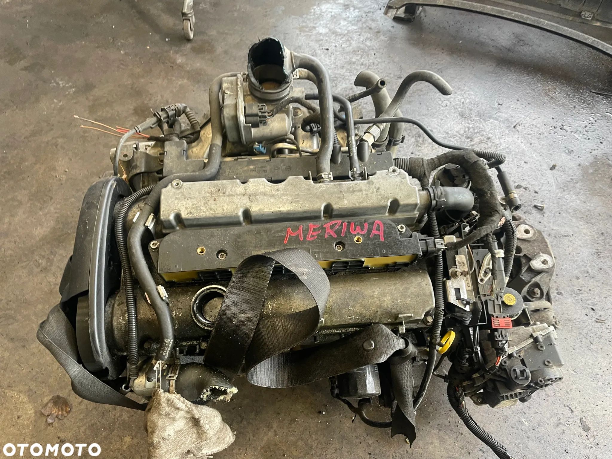 SILNIK OPEL MERIVA  Z16XE 1.6 16V - 1