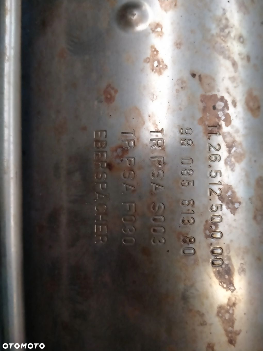 PEUGEOT CITROEN KATALIZATOR FAP 9808561380 2.0 BLUE HDI - 3
