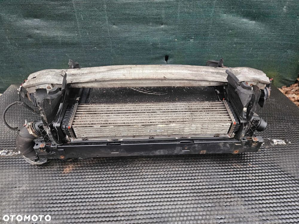 Pas Przedni Wzmocnienie Czołowe Belka Zderzaka Chłodnice Intercooler Wentylator 1.8 2.0 TFSI 2.0 TDI AUDI A4 B8 - 11