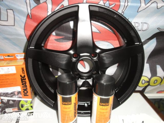 Kit de Tinta plástica removivel Foliatec em spray 2 x 400ml Preto Mate ou preto brilhante temos 30 cores em stock - 18
