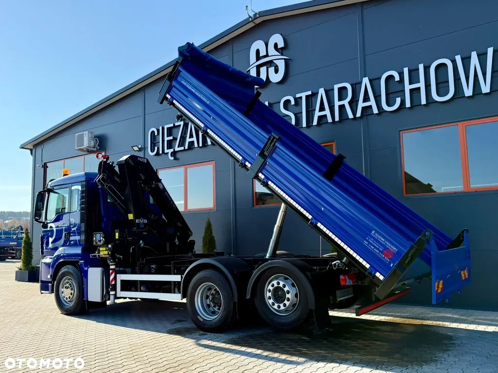 MAN MAN TGS TGX TGM TGL 26.360 Wywrotka 3S + HDS HMF 12,6 m // 4 x wysuw // 6x4 , 6x2 , kiper , wywrot kran dzwig żuraw crane Stan Perfekcyjny ! - 30