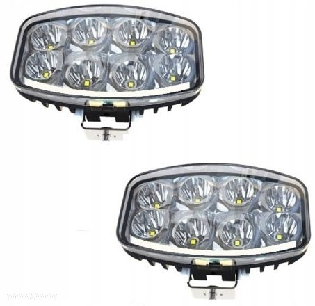 REFLEKTOR DROGOWY LED Z POZYCJĄ LED DÓŁ HALOGEN - 3