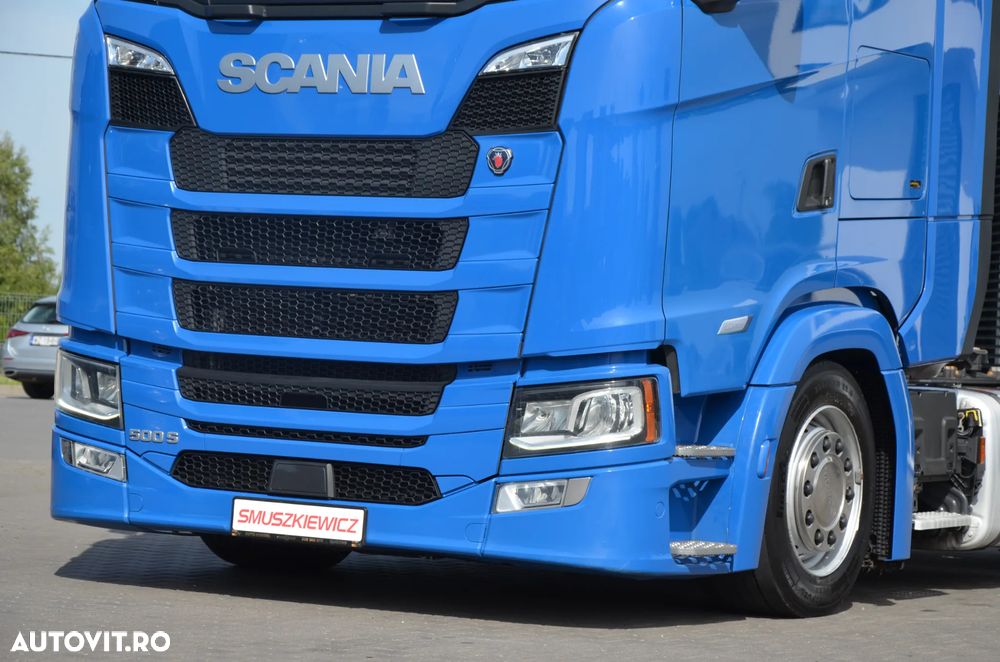 Scania S 500 / MEGA / 2023r / ACC / KLIMA P. / FULL LED / FULL AIR / WAGA / DE 5851 - 9