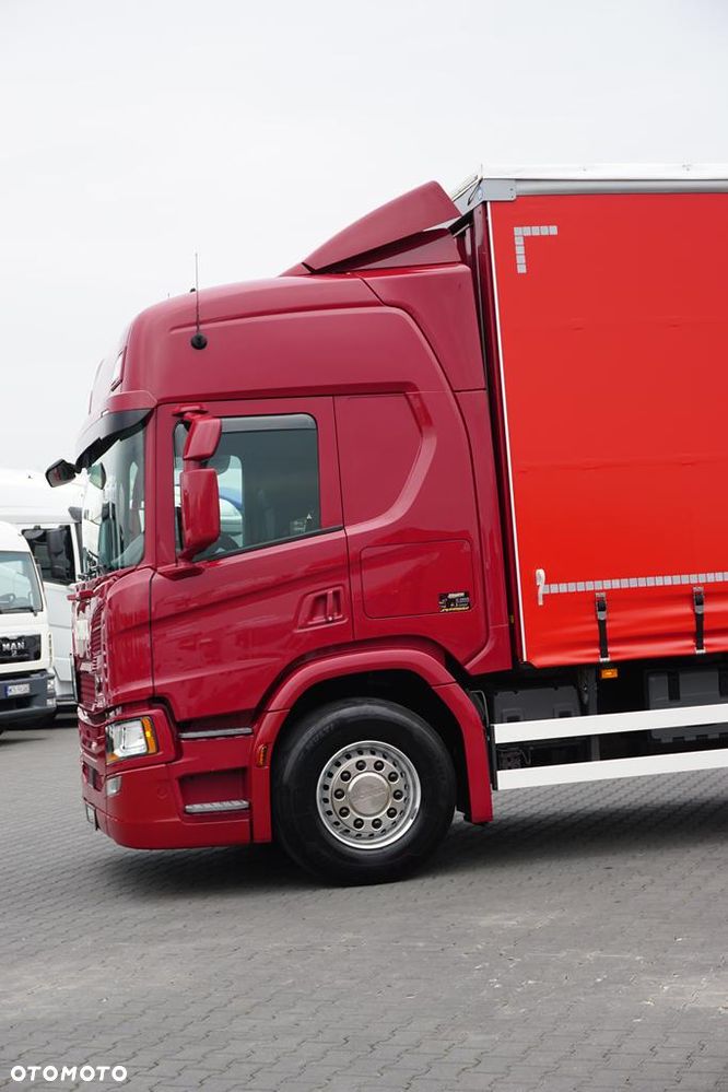 Scania P 280 / ACC / E 6 / FIRANKA + WINDA / 20 PALET / DŁ. 8,2 M / OŚ SKRĘTNA - 24