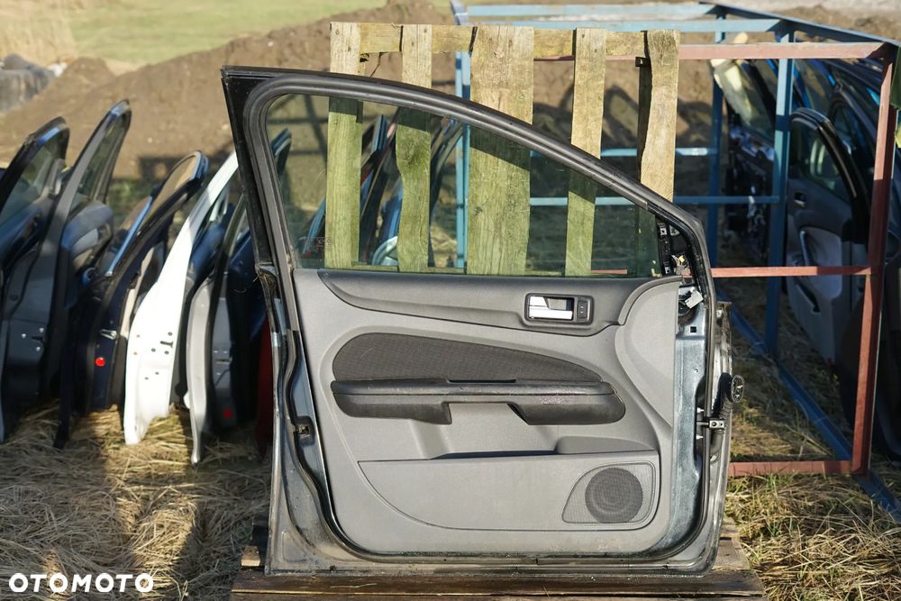 Drzwi przód przednie lewe Ford Focus Mk.2 Lift F3 - 9