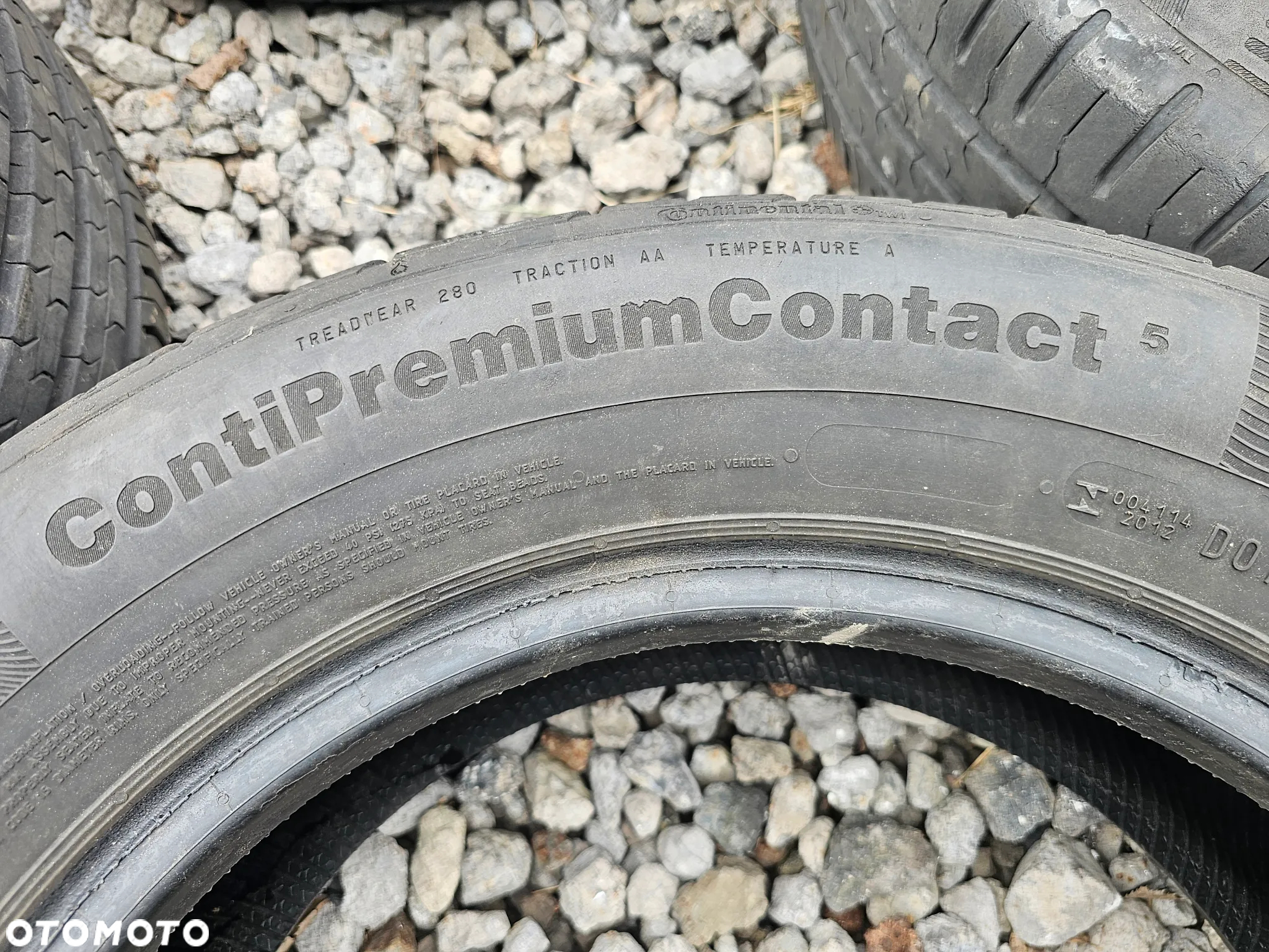 CONTINENTAL 195/65R15 91H CONTIPREMIUMCONTACT 5 (1szt.) (1x4,0) (DOT: 1x1316) L666 - 4