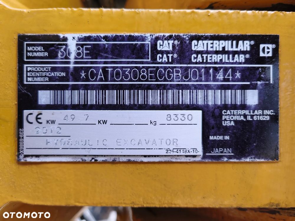 Caterpillar 308E - 8