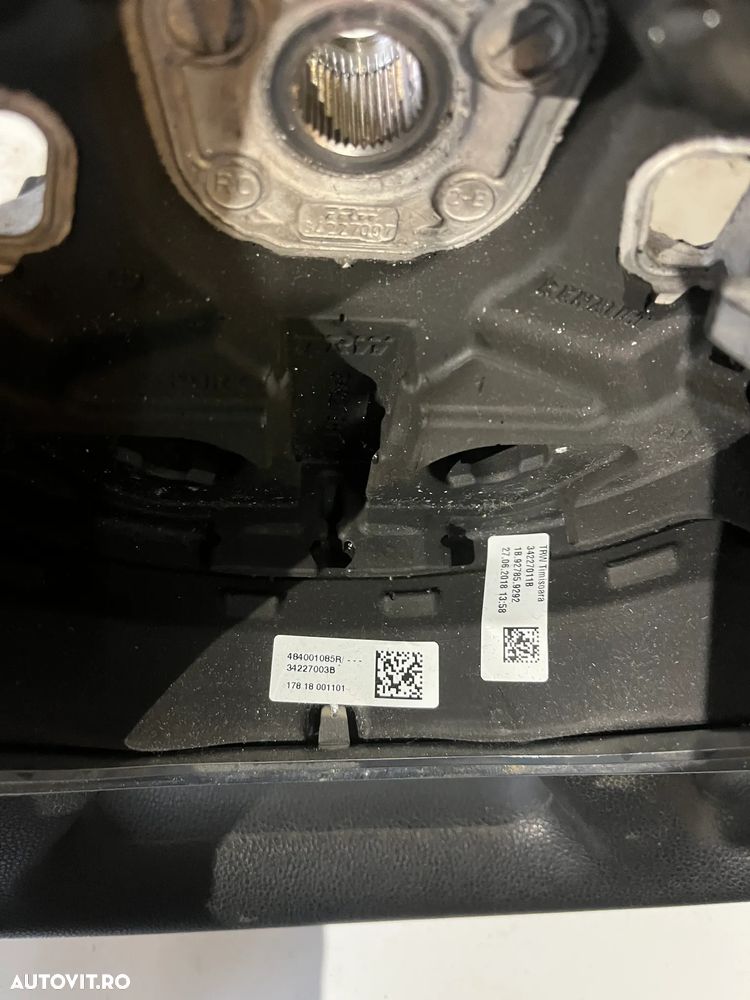 Volan covrig fara airbag Dacia Logan II facelift 2018-2019 - 6