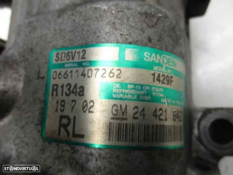 COMPRESSOR AR CONDICIONADO OPEL COMBO TOUR 2003 -24421642 - 5