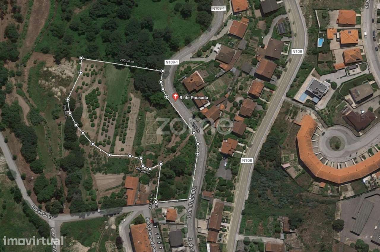 Terreno Urbanizável com 8.350 M2 em Marco de Canaveses-Porto - Grande imagem: 2/15