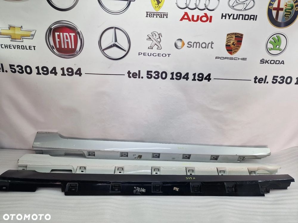 VW PASSAT B8 3G0 14- PRAWA LISTWA PROGOWA / NAKŁADKA PROGU , CZARNA , BIAŁA , SREBRNA , NR 3G0853858F , NR AUKCJI PR347 - 1