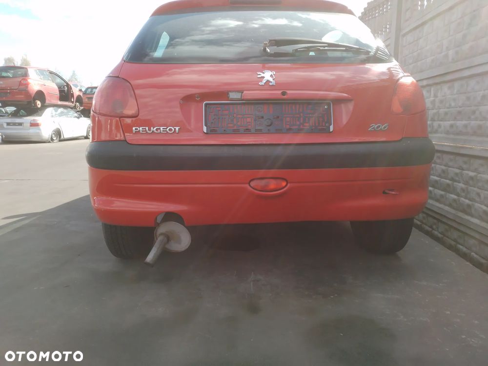 PEUGEOT 206 1.4 8V KFU (ET3J4) KOLOR KKN ZDERZAK TYŁ
