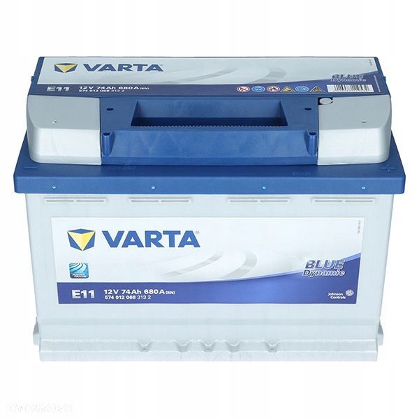 Akumulator Varta E11 12V 74Ah Blue Dynamic P - 2