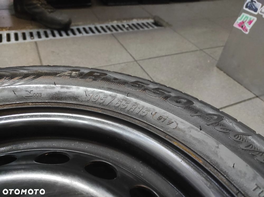 KOŁO ZAPASOWE DOJAZDOWE DOJAZDÓWKA R15 195 65 5X112 ET 47 6J 1K0601027C VW CADDY GOLF 5 6 PLUS KOMBI JETTA TOURAN EOS AUDI A3 8P SKODA OCTAVIA 2 SEAT LEON 2 ALTEA TOLEDO 3 ALTEA XL WYSYŁKA !!! - 3