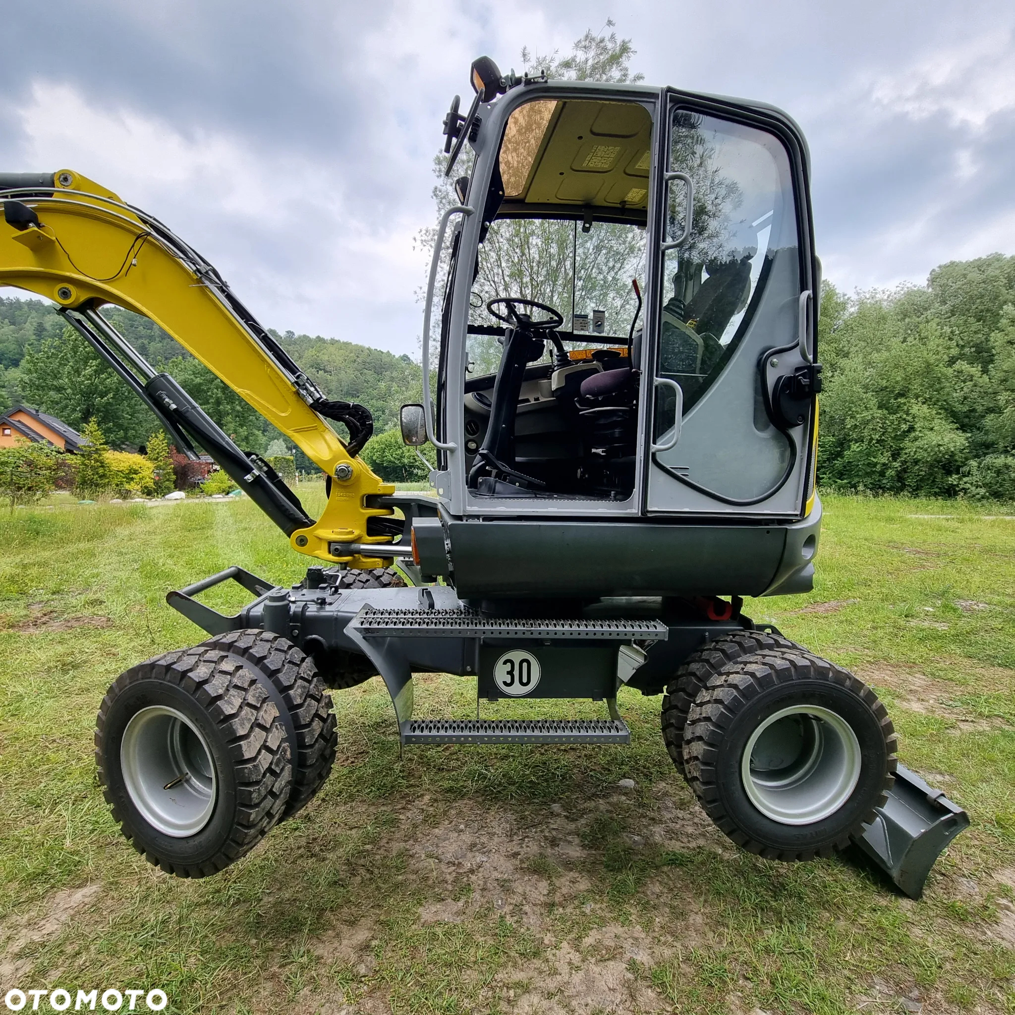 Wacker Neuson 6503-2 wersja7 Koparka kołowa 6,5t Nowe opony tylko 640h jak z Salonu 2015r import Norwegi! - 39