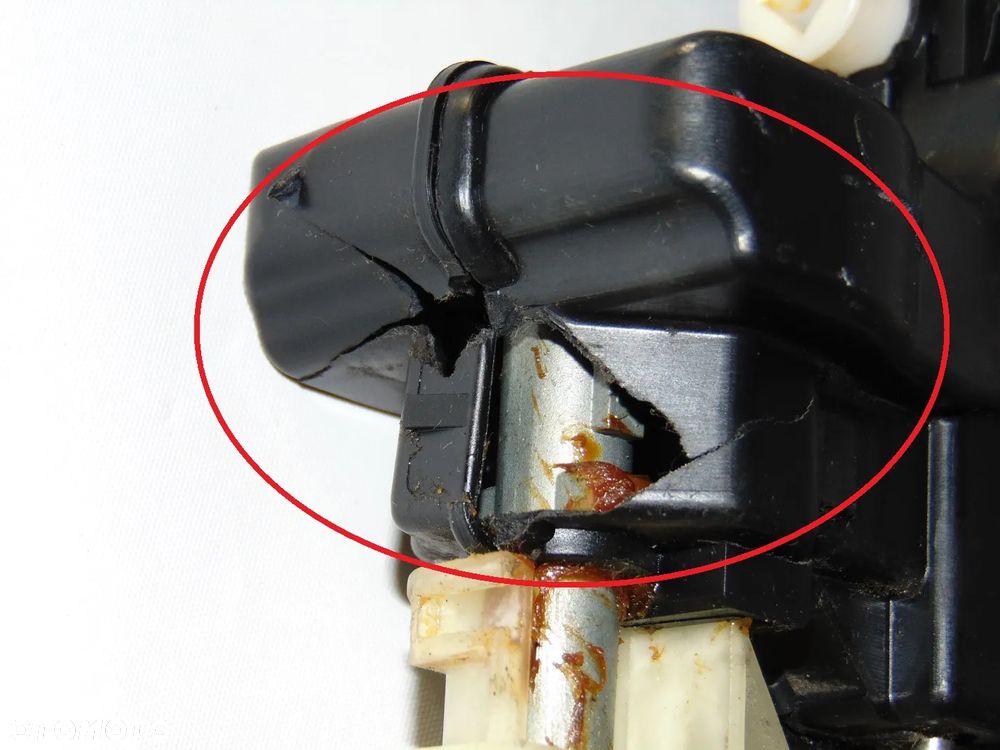 ORYGINAŁ zamek boczny tylny tył lewy mechanizm zamka drzwi przesuwnych 2K0843653BD VW Volkswagen Caddy 3 III 03-15r - 12