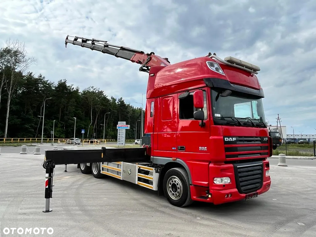 DAF XF 105 6X2 HMF 4020 HDS Żuraw Crane - 15