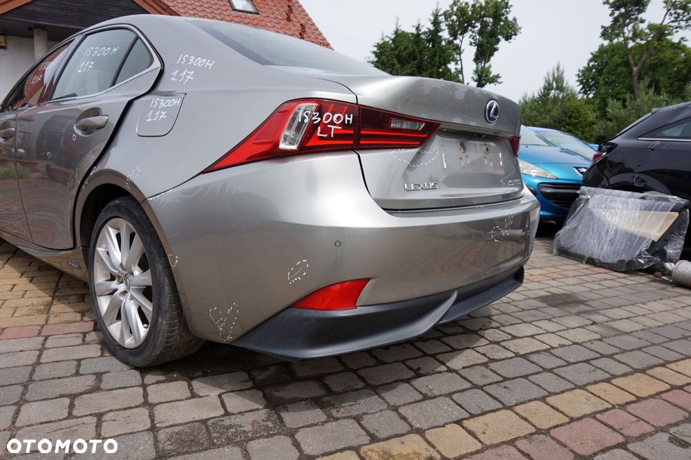 ZDERZAK TYLNY IS III E3 1J7  SREBRNY ATOMIC LEXUS 2013-2017 - 4