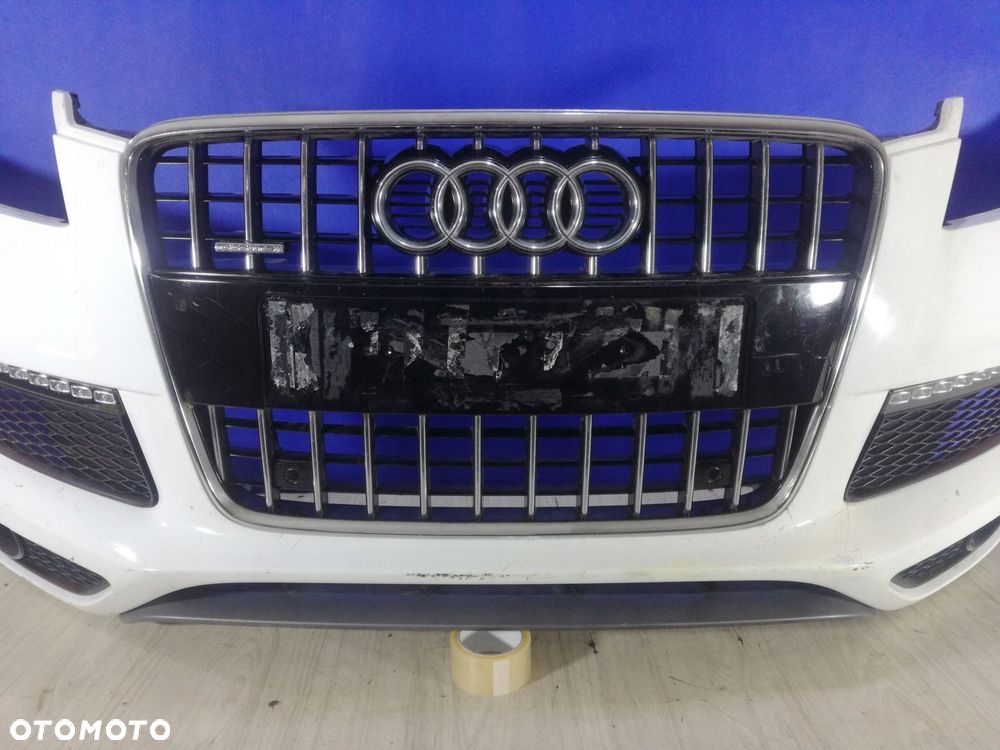 Audi Q7 4L Lift S-Line zderzak grill przód przedni spryski PDC - 2