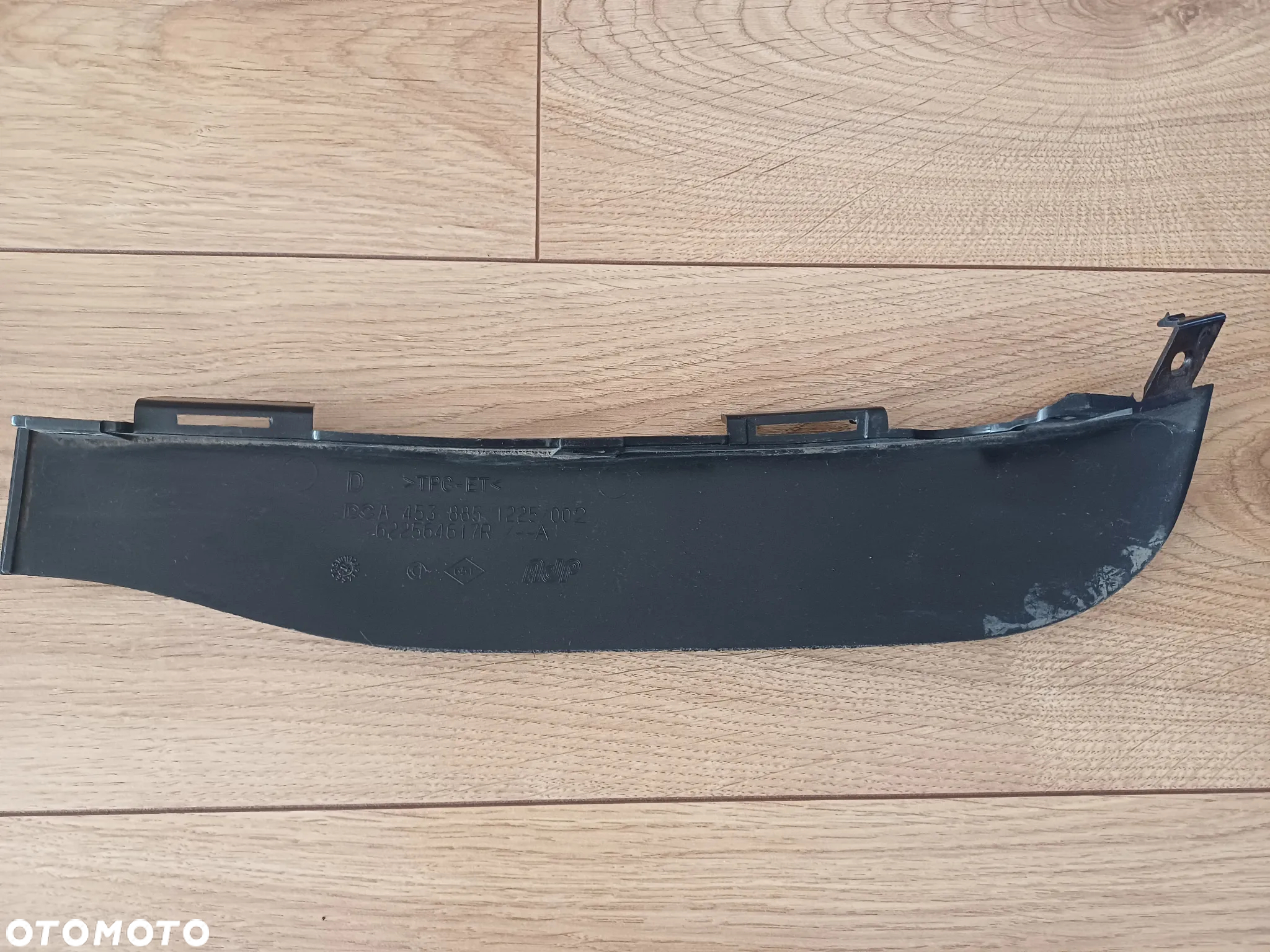 SMART 453 FORFOUR 15- SPOILER ZDERZAKA LEWY PRZÓD ORYGINAL A4538851225 WYSYŁKA 24h - 2