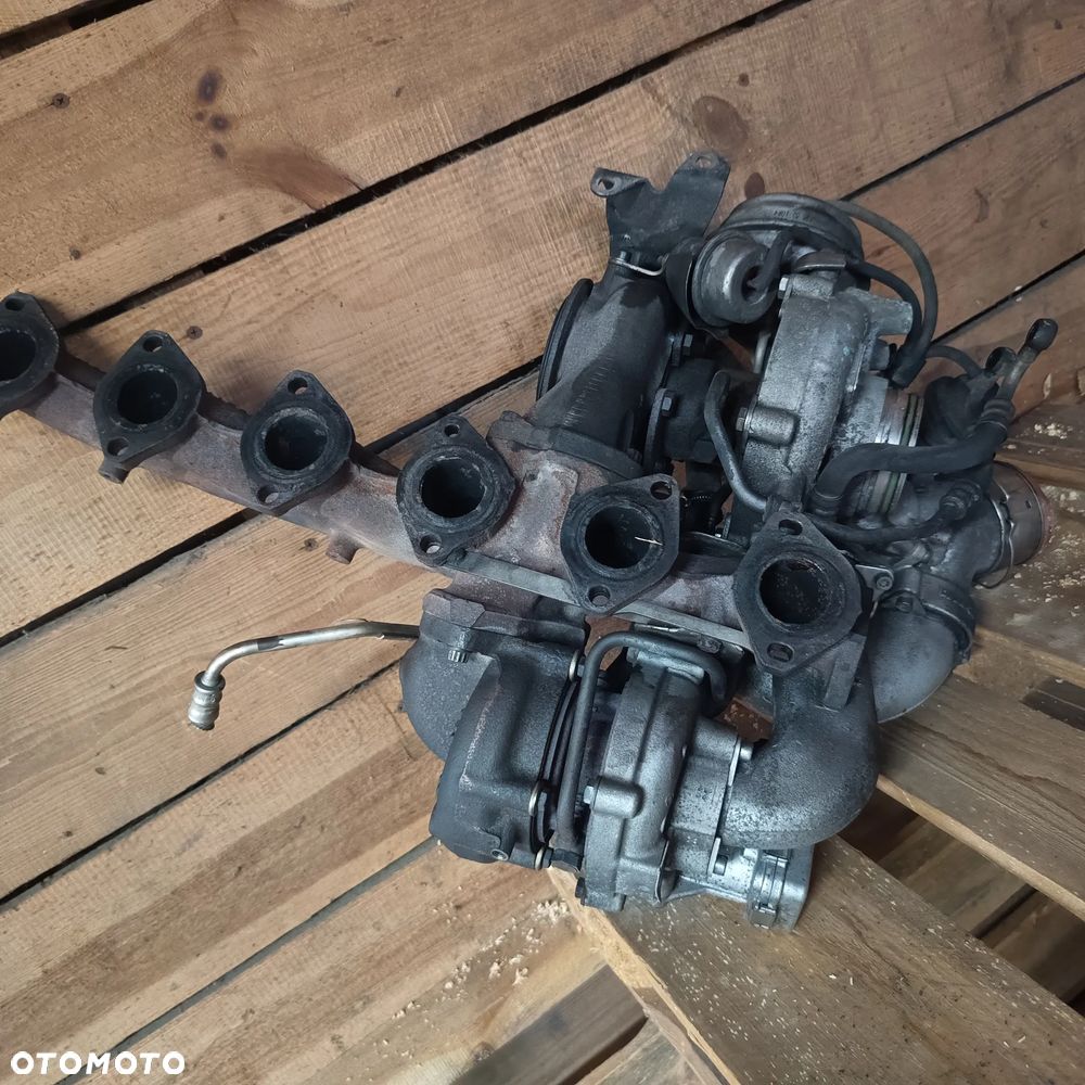 TUIRBOSPREZARKI BMW E70 N57D30B 4.0 D KOMPLET 7808165 7808166 - 3