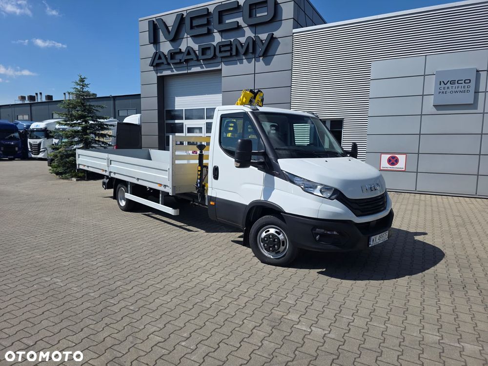 Iveco 50C16 Skrzynia z HDS Żuraw Demo Pokazowy Nowy !!! DMC 3500 Skrzynia 5200 długa - 1