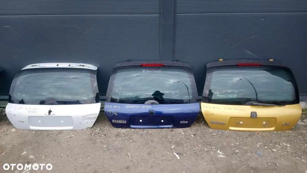 KLAPA SZYBA, TYLNIA, TYŁ RENAULT CLIO II 2 - 5