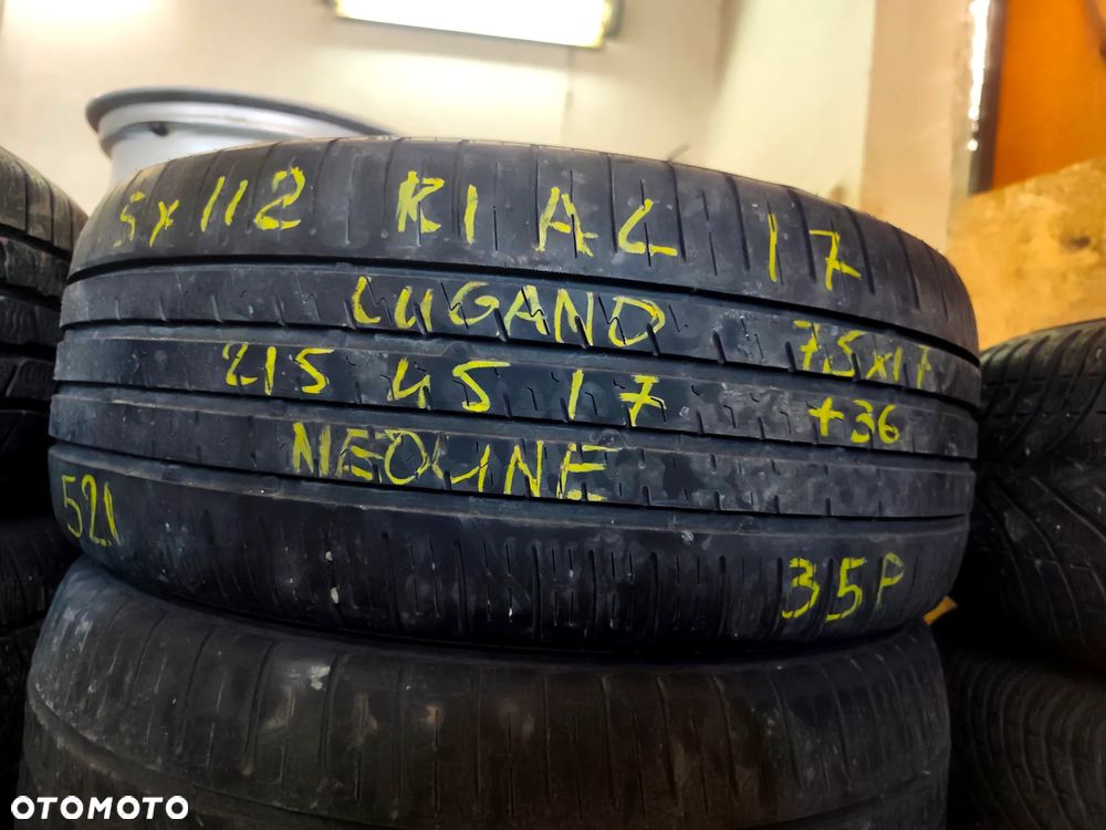 5x112 Felgi Aluminiowe Alufelgi 17 Koła Letnie lato AUDI A4 B5 B6 B7 A6 C5 C6 SEAT EXEO VW PASSAT B5 B6 B7 SKODA SUPERB MERCEDES 5mm Legnica ALU-RAD 215/45 21r. - 11