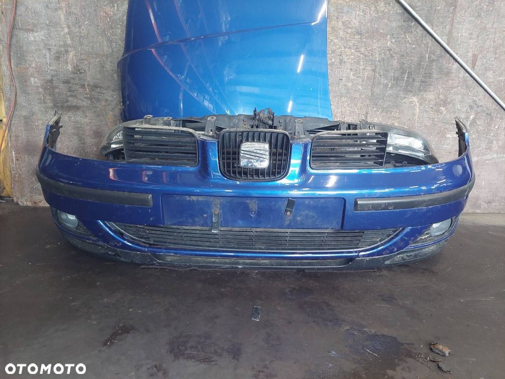 KOMPLETNY PRZÓD MASKA ZDERZAK BŁOTNIK LAMPY PAS SEAT LEON I TOLEDO II LS5N - 5