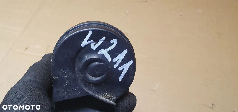 Klakson sygnał dźwiękowy Mercedes E-Klasa W211 A0045429220 - 7