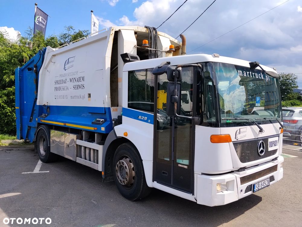 Mercedes-Benz Econic 1829 4x2 EURO IV , Śmieciarka dwukomorowa - 2